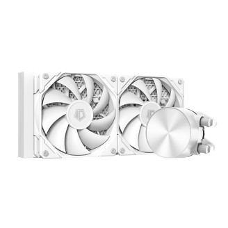 Система водяного охлаждения ID-Cooling FX240 Pro White, Intel: 2066/2011/1851/1700/1200/1151/1150/1155/1156, AMD: АМ5/АМ4, 276х120х27 мм, 4-pin PWM