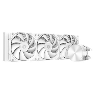 Система водяного охлаждения ID-Cooling FX360 Pro White, Intel: 2066/2011/1851/1700/1200/1151/1150/1155/1156, AMD: АМ5/АМ4, 397х120х27 мм, 4-pin PWM