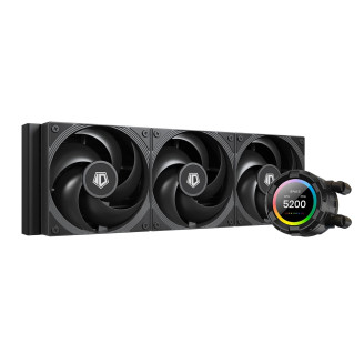 Система водяного охлаждения ID-Cooling Space LCD SL360 Pro SE, Intel: 1851/1700/1200/1151/1150/1155/1156, AMD: AM5/AM4, 396x120x27 мм, 4-pin