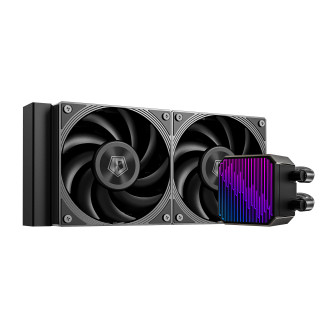 Система водяного охлаждения ID-Cooling DX240 Max, Intel: 1851/1700/1200/1151/1150/1155/1156, AMD: АМ5/АМ4, 280х120х38 мм, 4-pin