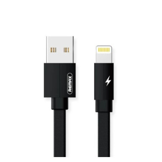 Кабель Remax RC-094i Kerolla USB - Lightning (M/M), 2 м, Black (6954851284680)