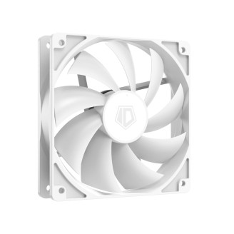 Вентилятор ID-Cooling XF-120-W, 120x120x25мм, 4-pin PWM, белый