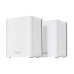 Wi-Fi Mesh система Asus ZenWiFi BD4 2pk White (90IG0960-MO3C20) (WiFi7, BE3600, Tri-band, Qualcomm, 2x2.5GE WAN/LAN, AiMesh, антенны: 4)