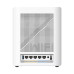 Wi-Fi Mesh система Asus ZenWiFi BQ16 2pk White (90IG08K0-MO3N2V) (WiFi7, BE25000, Quad-band, Broadcom, 1x10GE WAN/LAN, 1x10GE LAN, 1xGE WAN/LAN, 2xGE LAN, 1xUSB 3.0, AiMesh, антенны: 12)