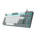 Клавиатура Aula Mechanical F3287 Grey/White keycap KRGD blue (6948391240954)