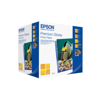 Фотобумага EPSON Premium Glossy Photo Paper глянцевая 255г/м2 10х15см 500л (C13S041826)