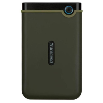 Внешний жесткий диск 2.5 USB 1.0TB Transcend StoreJet 25M3 Military Green Slim (TS1TSJ25M3G)