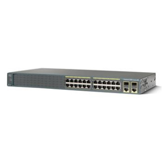 Коммутатор Cisco Catalyst 2960 Plus 24 10/100 + 2 T/SFP_LAN Lite (WS-C2960+24TC-S)