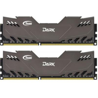 Модуль памяти DDR3 2x8GB/1600 Team Dark Series Gray (TDGED316G1600HC9DC01)