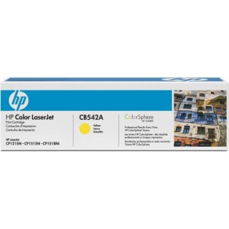 Картридж HP 125A для CLJ CP1215/CP1515 series Yellow (CB542A)