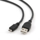 Кабель Cablexpert USB - micro USB V 2.0 (M/M), 1 м, черный (CCP-mUSB2-AMBM-1M)