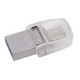 Флеш-накопитель USB3.1 64GB Type-C Kingston DataTraveler microDuo 3C (DTDUO3C/64GB)