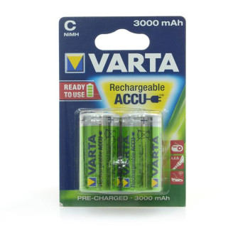 Аккумулятор Varta Power Accu C/HR14 NI-MH 3000 mAh BL 2шт