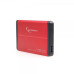 Внешний карман Gembird для подключения SATA HDD 2.5, USB 3.0, Red (EE2-U3S-2-R)