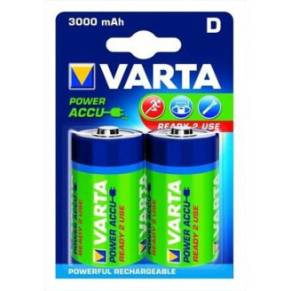 Аккумулятор Varta Power Accu D/HR20 NI-MH 3000 mAh BL 2шт