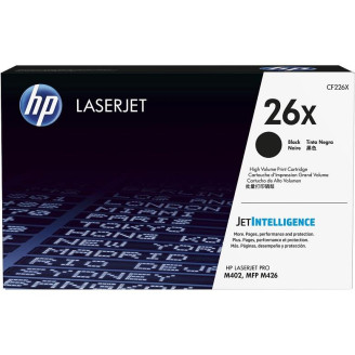 Картридж HP 26X LJ Pro M402D/M402DN/M402N/M426DW/M426FDN/M426FDW Black (max) (CF226X)