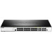 Коммутатор D-Link DGS-3000-28SC (20xSFP 1G, 4x1GE/SFP, 4x10G SFP+,L2)