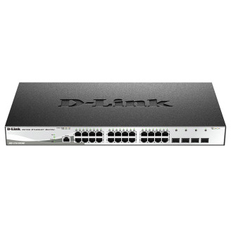 Коммутатор D-Link DGS-1210-28X/ME (24x1GE, 4x10G SFP+)