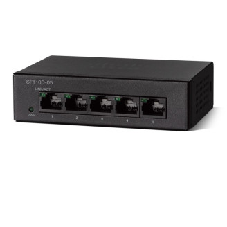 Коммутатор Cisco SB SF110D-05 5-Port 10/100 Desktop Switch (SF110D-05-EU)`