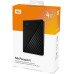 Внешний жесткий диск 2.5 USB 4.0TB WD My Passport Black (WDBPKJ0040BBK-WESN)