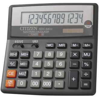 Калькулятор Citizen SDC-640II