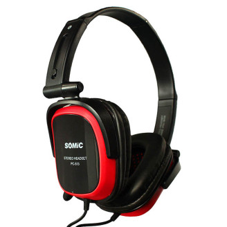 Гарнитура Somic PC513 Black/Red (9590009027)