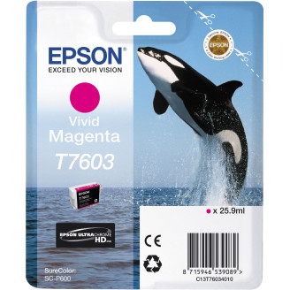 Картридж EPSON (T7603) SureColor SC-P600 (C13T76034010) Magenta