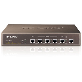 Маршрутизатор TP-Link TL-R480T+ с балансировкой нагрузки(1x Lan, 1xWan, 3xLan/Wan, console)