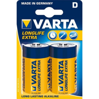 Батарейка Varta Longlife D/LR20 BL 2шт