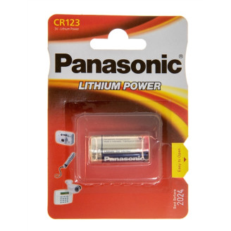 Батарейка Panasonic CR 123A BL 1шт