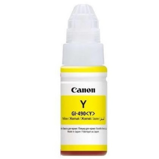 Чернила CANON GI-490 PIXMA G1400/G2400/G3400 (Yellow) (0666C001) 70мл