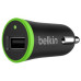 Автомобильное зарядное устройство Belkin USB BoostUp Charger (Lightning сable, USB 2.4A) Black (F8J121bt04-BLK)