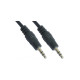 Аудио-кабель Atcom 3.5 мм - 3.5 мм (M/M), 3 м, Black (17436) пакет