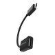 Кабель Nomi OTG USB-microUSB, 0.1м Black (127729)