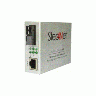Медиаконвертер Step4Net 10/100 Мб, 20км (MC-D-0,1-1SM-1550nm-20)