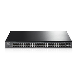 Коммутатор TP-Link T1600G-52PS (48xGE PoE+, 4xSFP, 384W max, L2+)