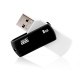 Флеш-накопитель USB  8GB GOODRAM UCO2 (Colour Mix) Black/White (UCO2-0080KWR11)
