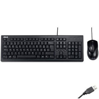 Комплект (клавиатура, мышь) Asus U2000 Black (AZ90-XB1000KM00050)