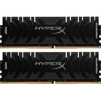 Модуль памяти DDR4 2x8GB/3333 Kingston HyperX Predator Black (HX433C16PB3K2/16)