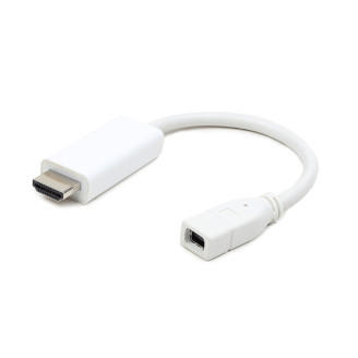 Адаптер Cablexpert (A-mDPF-HDMIM-001-W) MiniDisplayPort-HDMI