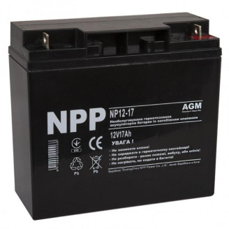 Аккумуляторная батарея NPP 12V 17AH (NP12-17) AGM грн