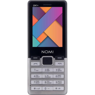 Мобильный телефон Nomi i241+ Dual Sim Metal Steel