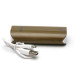 Универсальная мобильная батарея PowerPlant PB-LA9005 5200mAh Brown (PPLA9005) + универсальный кабель