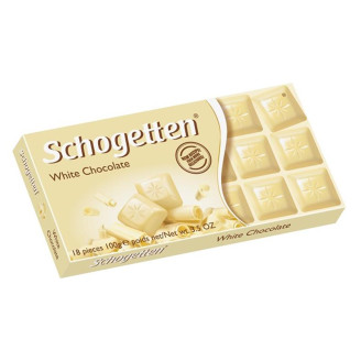 Шоколад белый Schogetten White Chocolate, 100 г (Германия)
