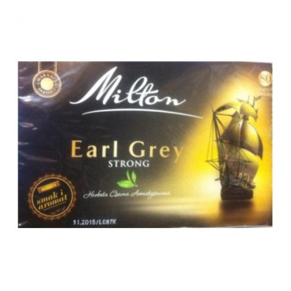 Чай черный Milton Earl Grey Strong, 80 пак. (Польша)