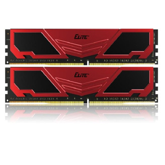 Модуль памяти DDR4 2x8GB/2400 Team Elite Plus Red (TPRD416G2400HC16DC01)