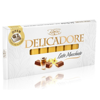 Шоколад молочный Baron Delicadore Latte Macchiato, 200 г (Польша)