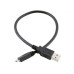 Кабель Atcom USB - micro USB V 2.0 (M/M), 0.8 м, черный (9174) пакет