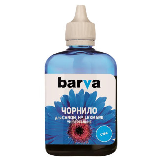 Чернила Barva Canon/HP/Lexmark Универсальные №4 (Cyan) (CU4-472) 90 г