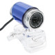 Веб-камера Gembird CAM100U-B BLue с микрофоном